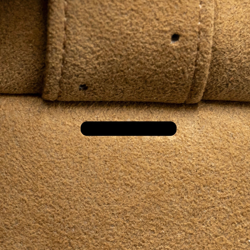 Celine Jewellery Pouch In Triomphe Canvas / Calfskin Tan GHW