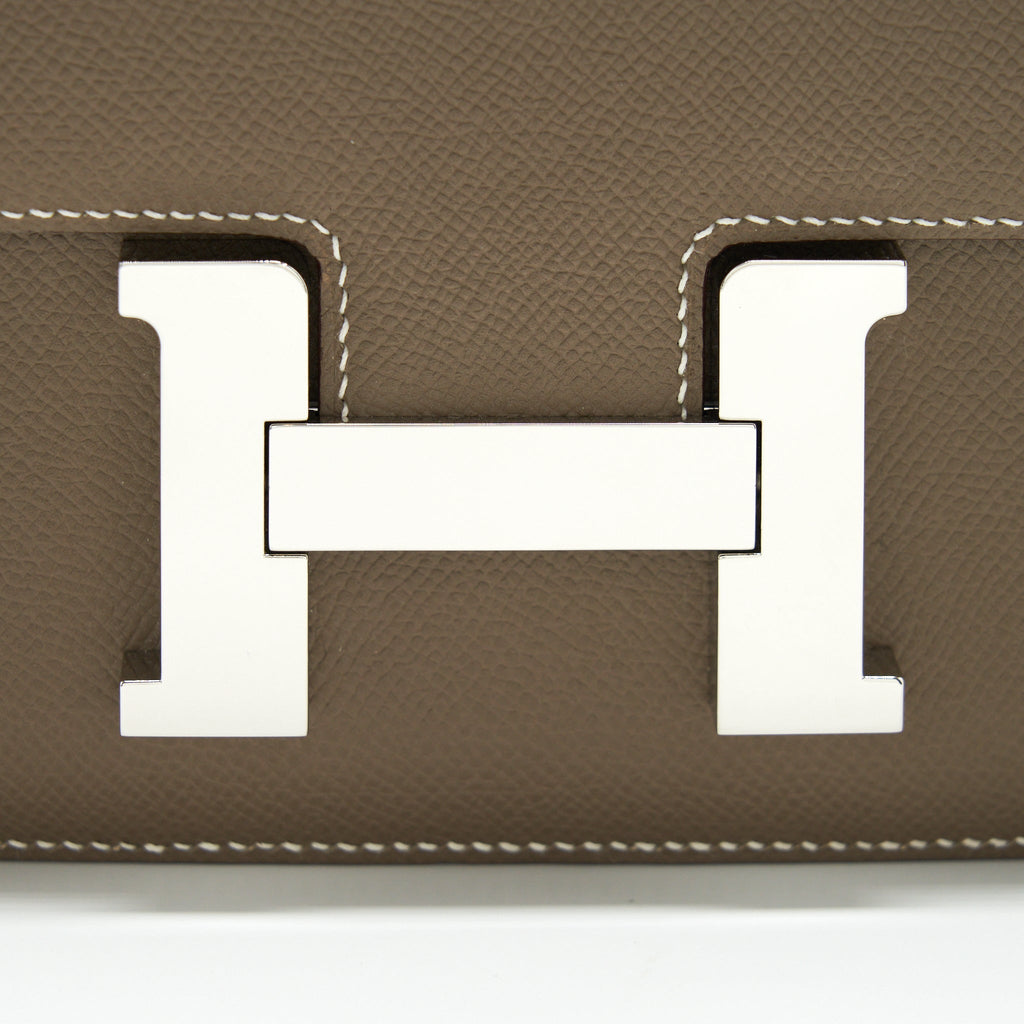 Hermes Constance 24 Epsom Etoupe SHW