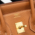 Hermes Birkin 25 togo gold GHW