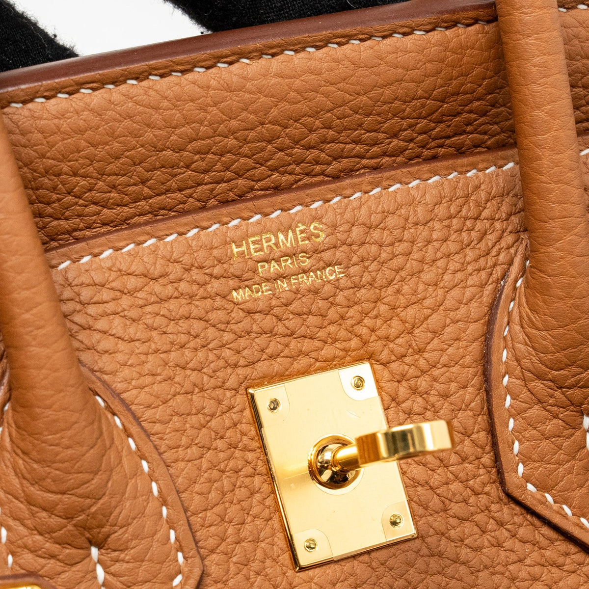 Hermes Birkin 25 togo gold GHW