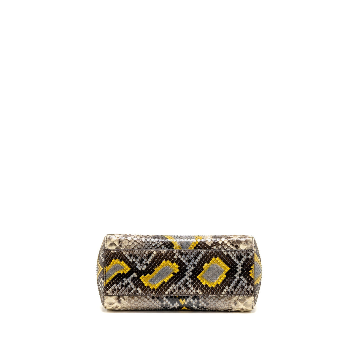 Fendi small peekaboo Iconic Petite natural Python multicoloured SHW