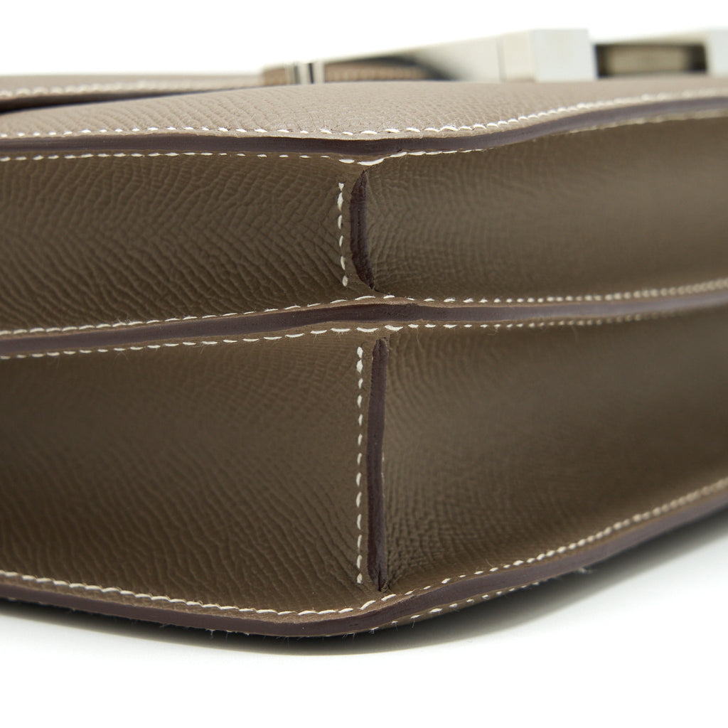 Hermes Constance 24 Epsom Etoupe SHW