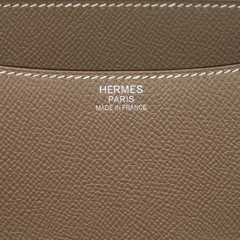 Hermes Constance 24 Epsom Etoupe SHW