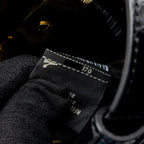 FENDI MINI PEEKABOO PATENT BLACK GHW