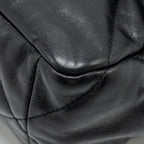 CHANEL LARGE 19 BAG GOATSKIN BLACK MULTICOLOUR HARDWARE