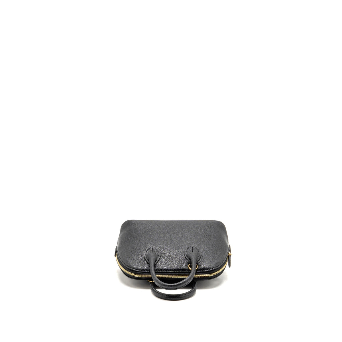 Hermes Mini Bolide 1923 Chèvre Mysore Black GHW