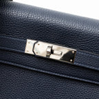 Hermes Kelly 28 Togo Blue Nuit SHW