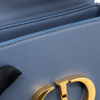 DIOR 30 MONTAIGNE BOX BAG CALFSKIN LIGHT BLUE GHW