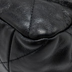 CHANEL LARGE 19 BAG GOATSKIN BLACK MULTICOLOUR HARDWARE