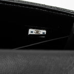 CHANEL 23P TOP HANDLE MINI FLAP BAG CAVIAR BLACK LGHW (MCROCHIP)