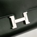 Hermes Constance To Go Rock Box Vert Fonce SHW