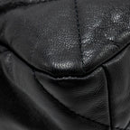 CHANEL LARGE 19 BAG GOATSKIN BLACK MULTICOLOUR HARDWARE
