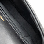 Chanel Coco Love Mini Flap Wallet on Chain Caviar Black GHW (Microchip)