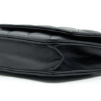 CHANEL CLASSIC WALLET ON CHAIN LAMBSKIN BLACK SHW