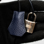 Hermes Kelly 28 Togo Blue Nuit SHW