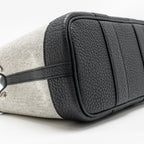 HERMES NEO GARDEN PARTY 23 CANVAS/NEGONDA ECRU/NOIR SHW