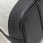 HERMES NEO GARDEN PARTY 23 CANVAS/NEGONDA ECRU/NOIR SHW