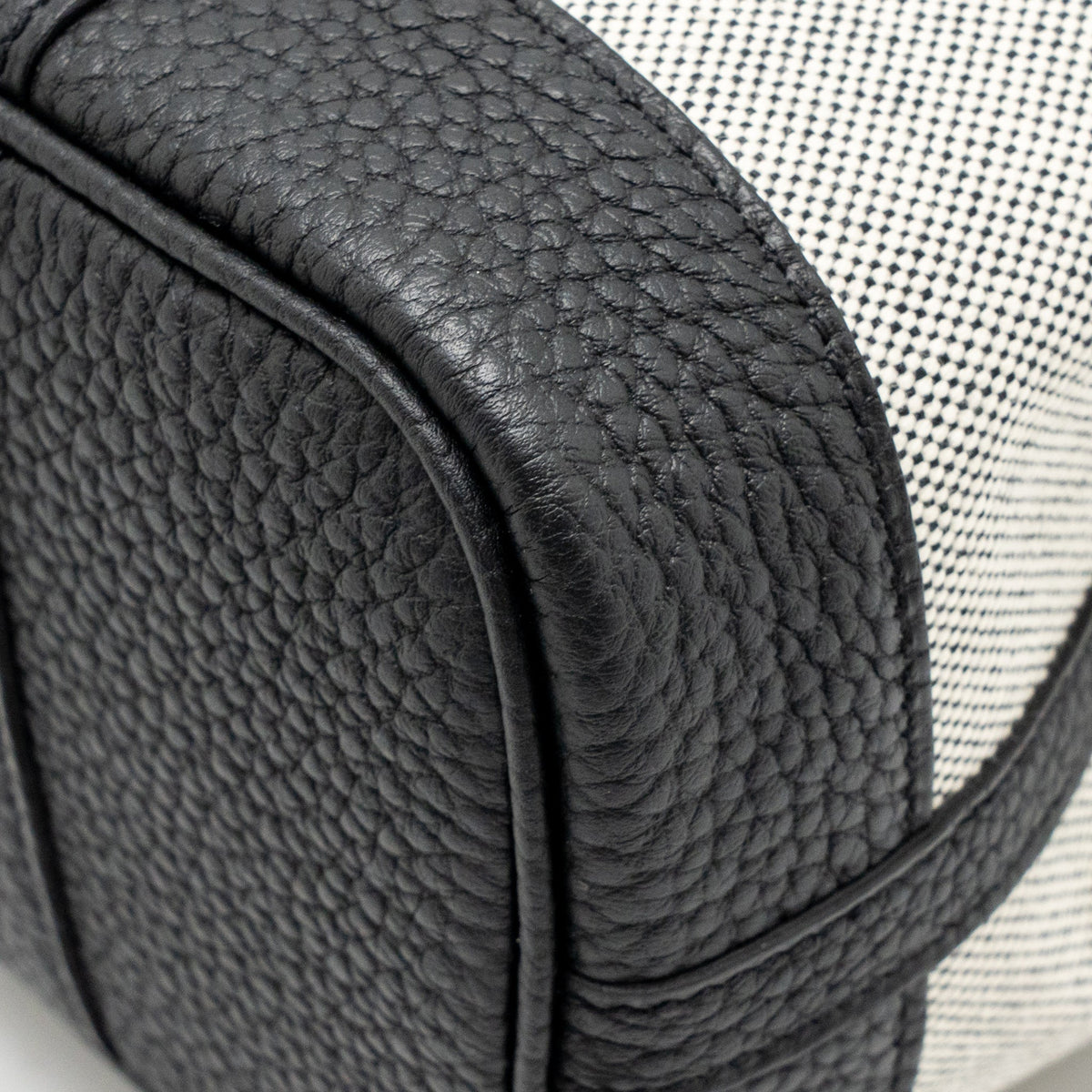 HERMES NEO GARDEN PARTY 23 CANVAS/NEGONDA ECRU/NOIR SHW