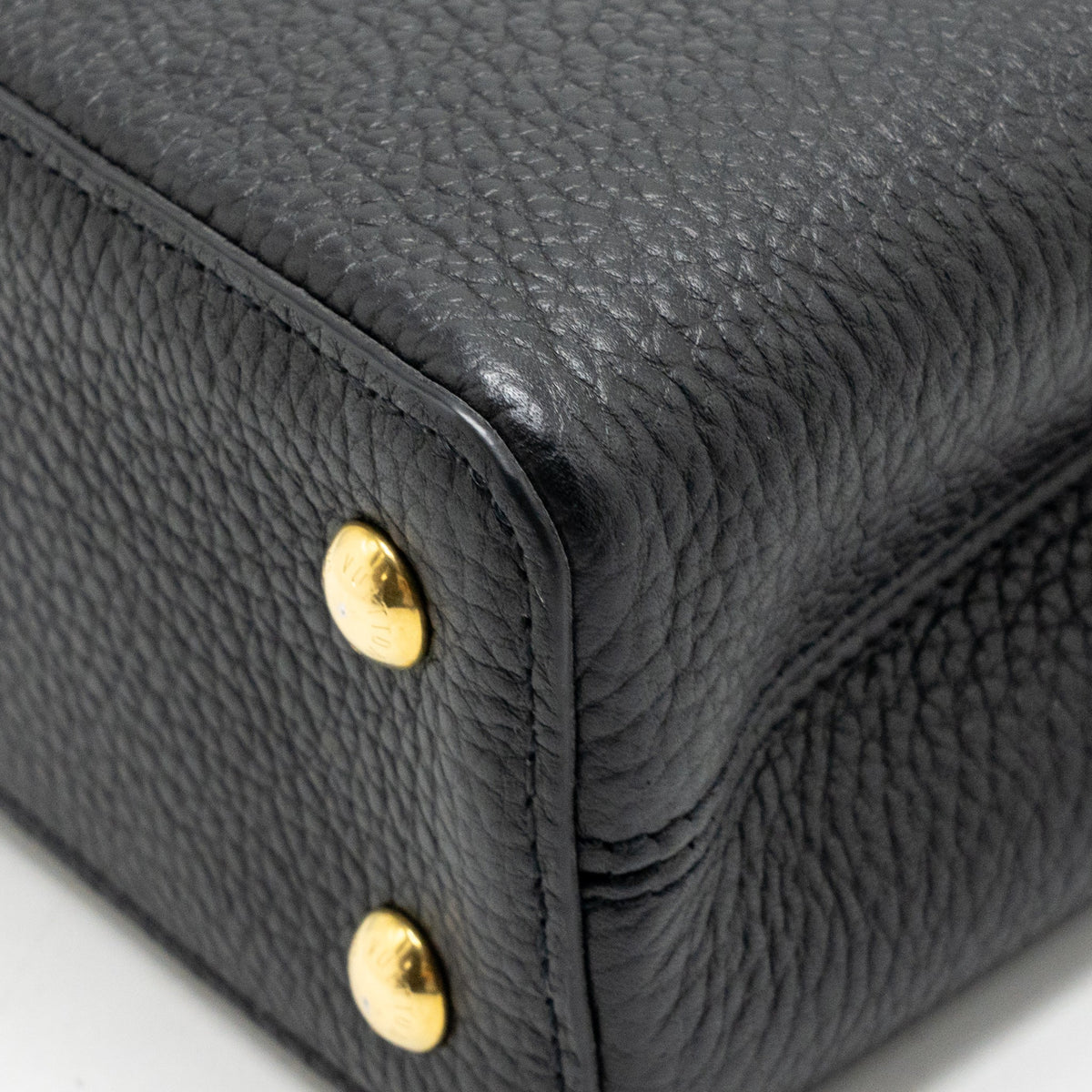 Louis Vuitton mini capucines Taurillon black GHW