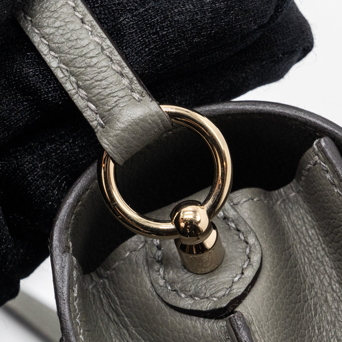 Hermes mini roulis evercolor gris Meyer LGHW