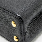 Louis Vuitton mini capucines Taurillon black GHW