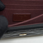 CHANEL MINI WALLET ON CHAIN CAVIAR BLACK LGHW