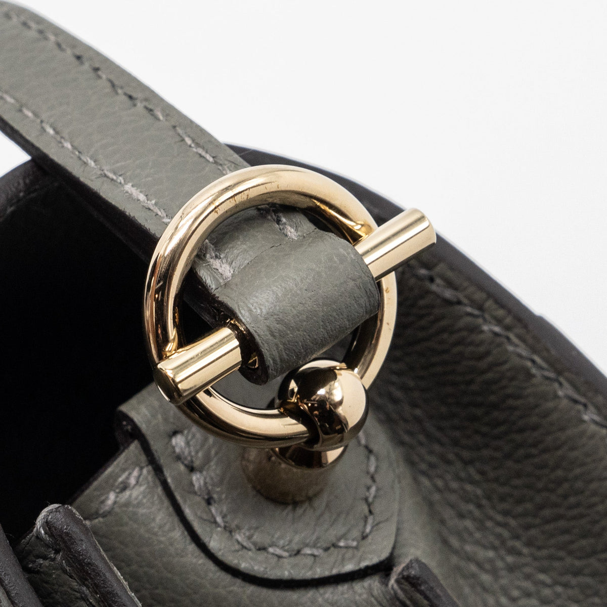 Hermes mini roulis evercolor gris Meyer LGHW