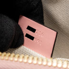 GUCCI HORSEBIT 1955 MINI TOP HANDLE BAG CALFSKIN MULTICOLOUR PINK GHW