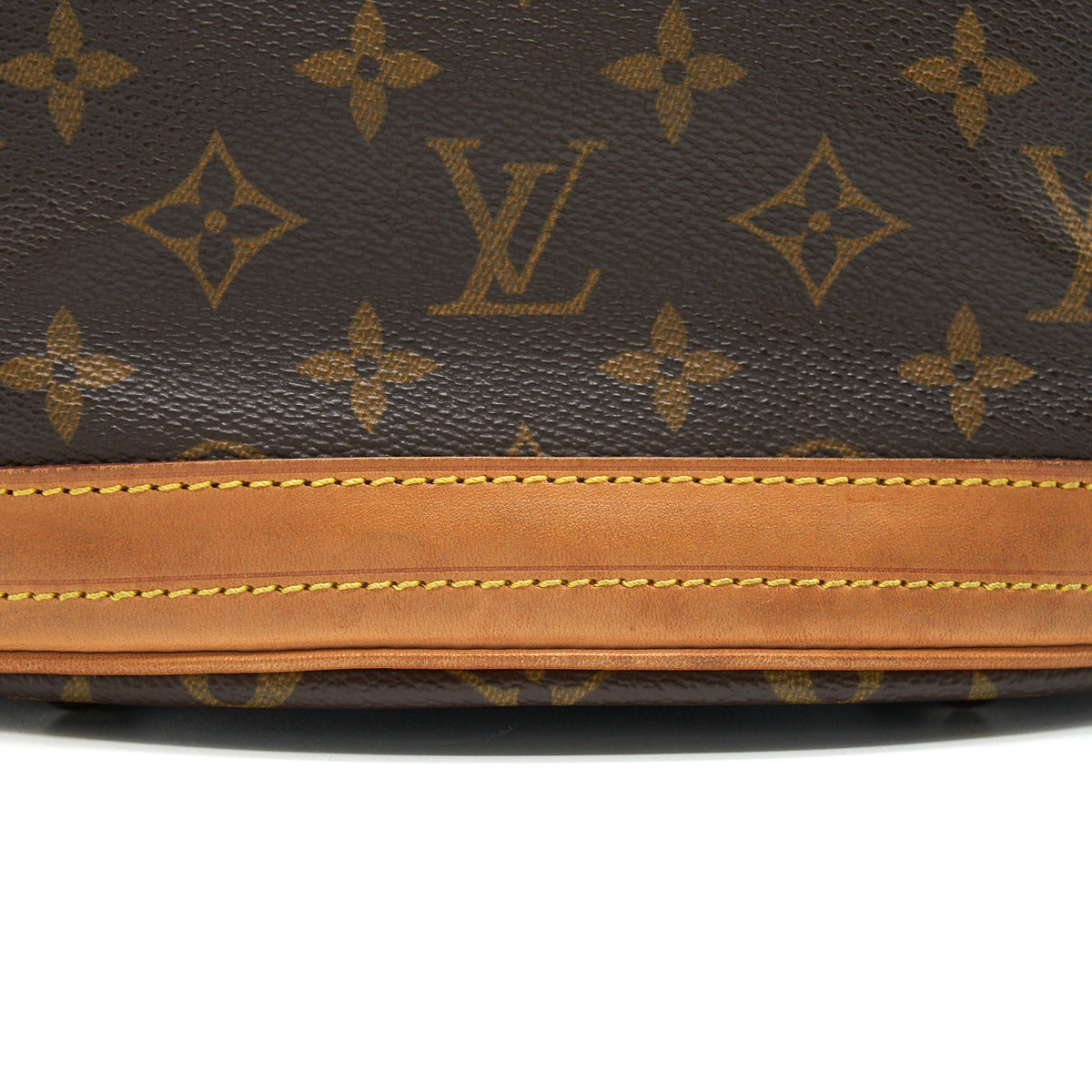 LOUIS VUITTON BUCKET PM SHOULDER TOTE BAG MONOGRAM CANVAS