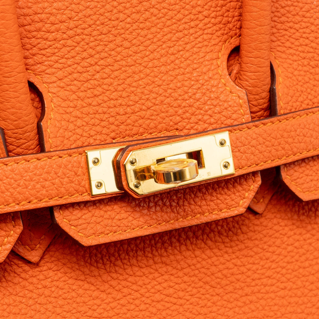 Hermes Birkin 25 Togo 9J Feu GHW