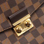 LOUIS VUITTON CROISETTE DAMIER EBENE GHW