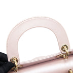 DIOR MINI LADY DIOR LAMBSKIN PINK GHW