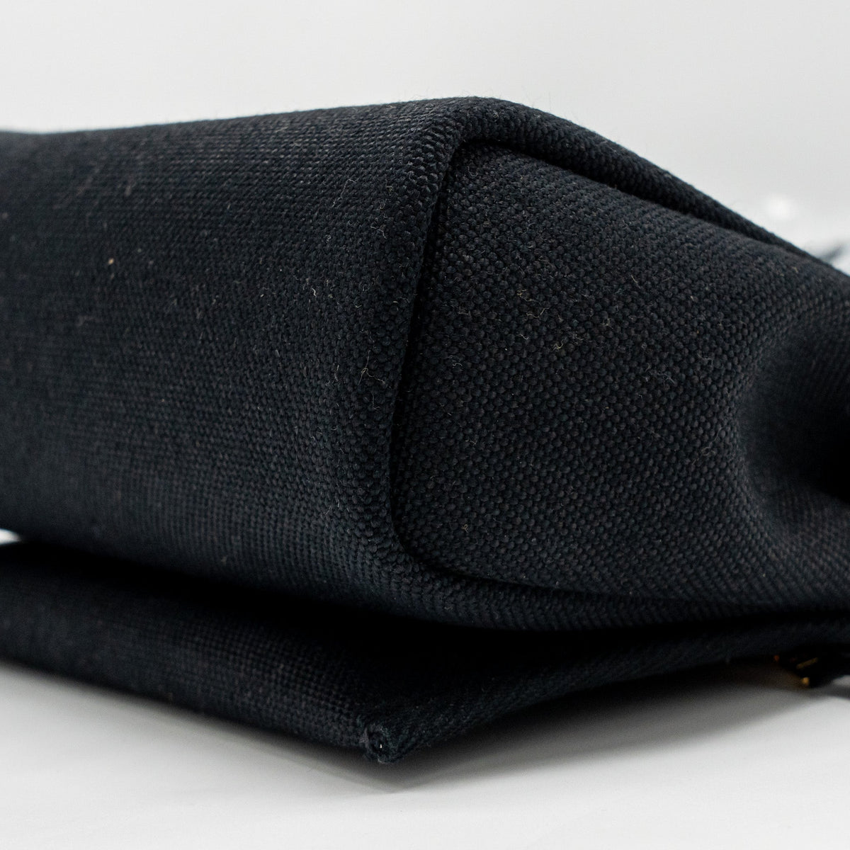 HERMES HERBAG MINI CANVAS/HUNTER BLACK GHW