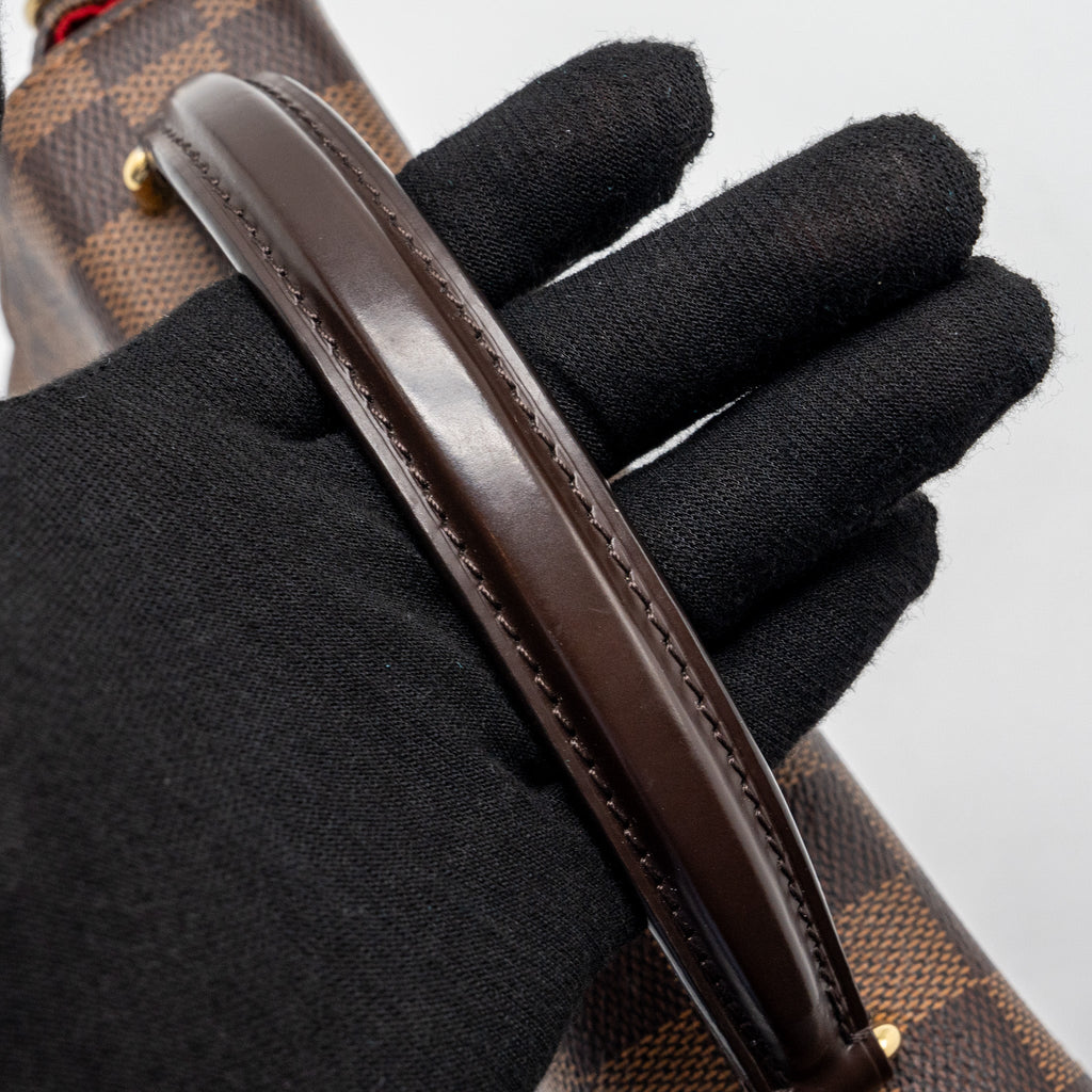 LOUIS VUITTON CROISETTE DAMIER EBENE GHW