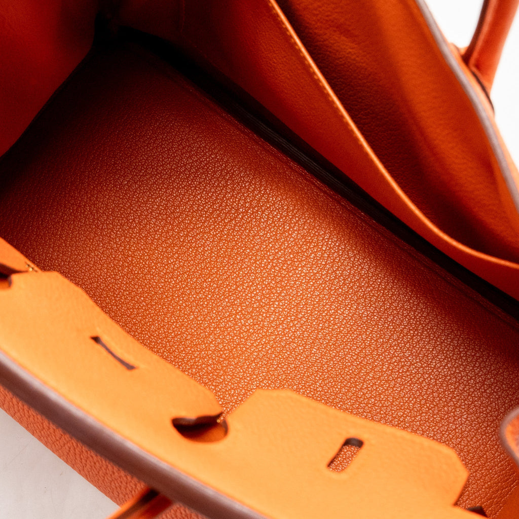 Hermes Birkin 25 Togo 9J Feu GHW