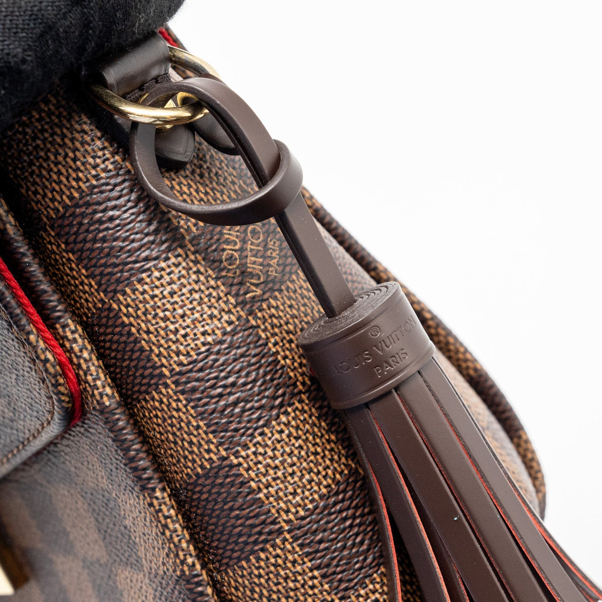 LOUIS VUITTON CROISETTE DAMIER EBENE GHW
