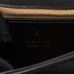 GUCCI MINI MARMONT CALFSKIN BLACK GHW