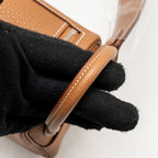 Hermes mini lindy II clemence gold SHW