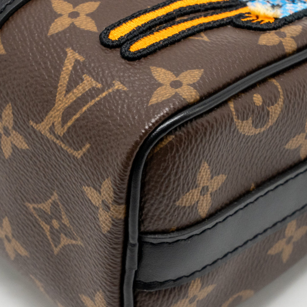 Louis vuitton Keepall XS zoom with friends monogram canvas black hardware