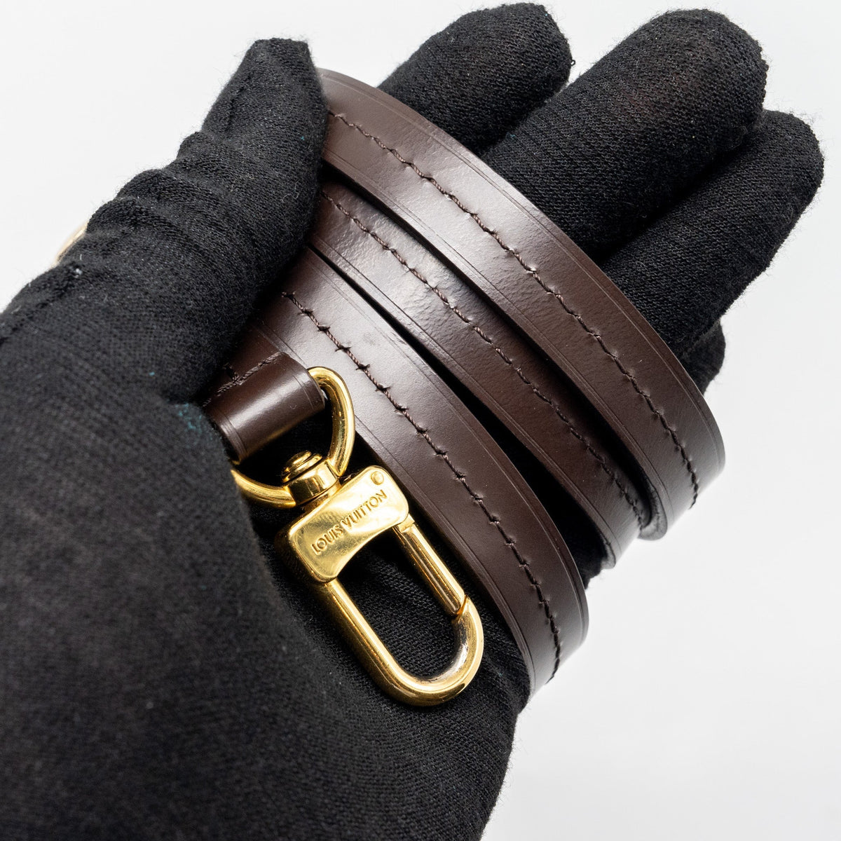 LOUIS VUITTON CROISETTE DAMIER EBENE GHW