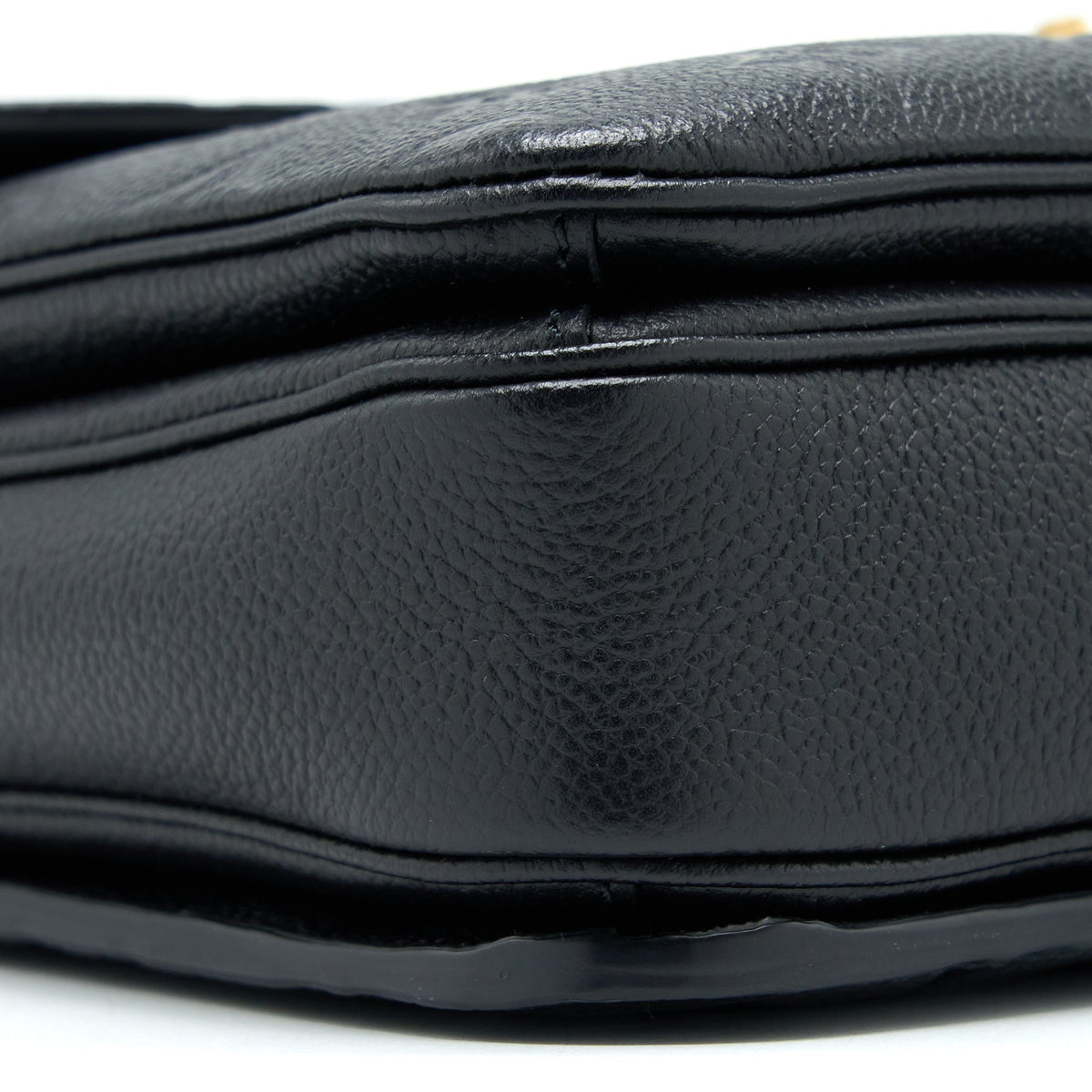 LOUIS VUITTON POCHETTE MÉTIS MONOGRAM EMPREINTE BLACK GHW