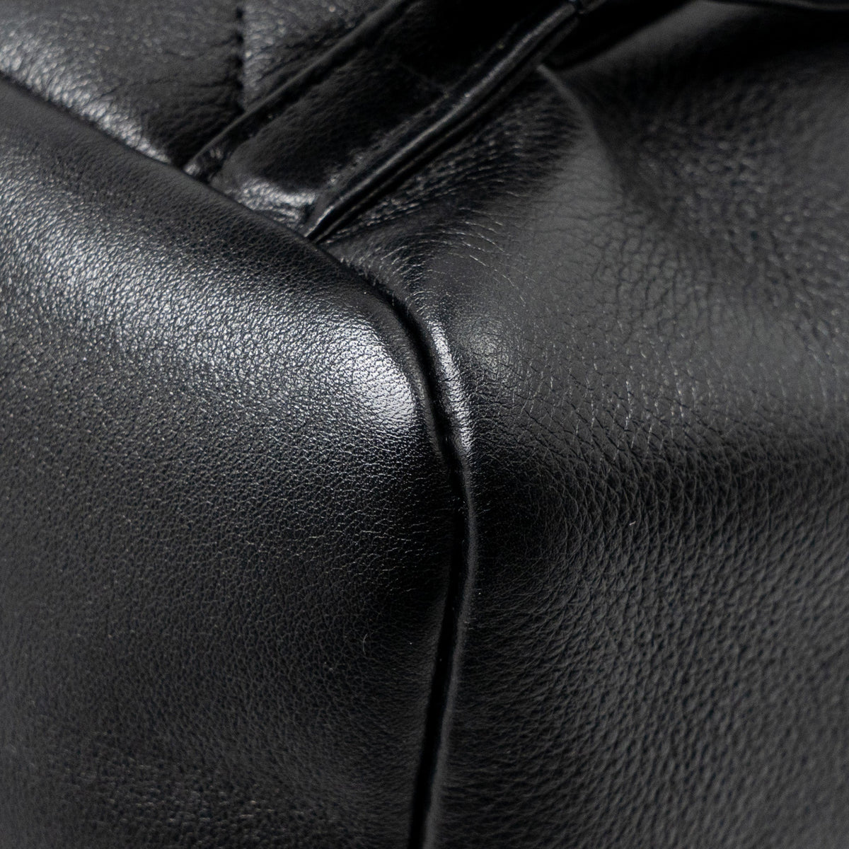 CHANEL LARGE DUMA BACKPACK CALFSKIN BLACK LGHW (MICROCHIP)