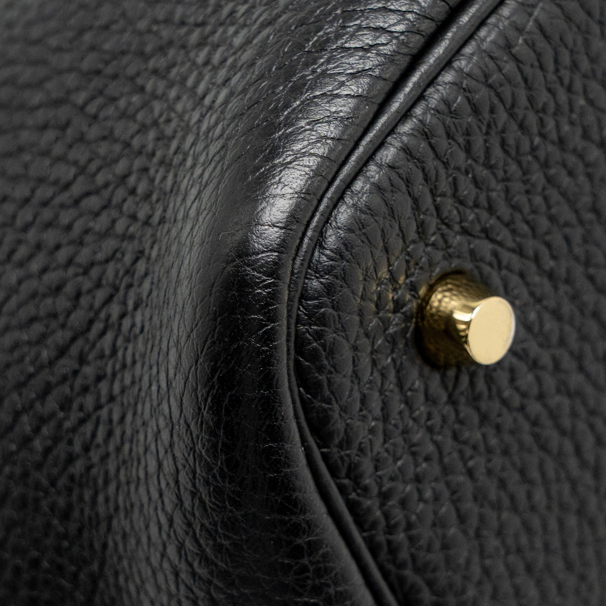 Hermes Picotin 22 Clemence Black GHW