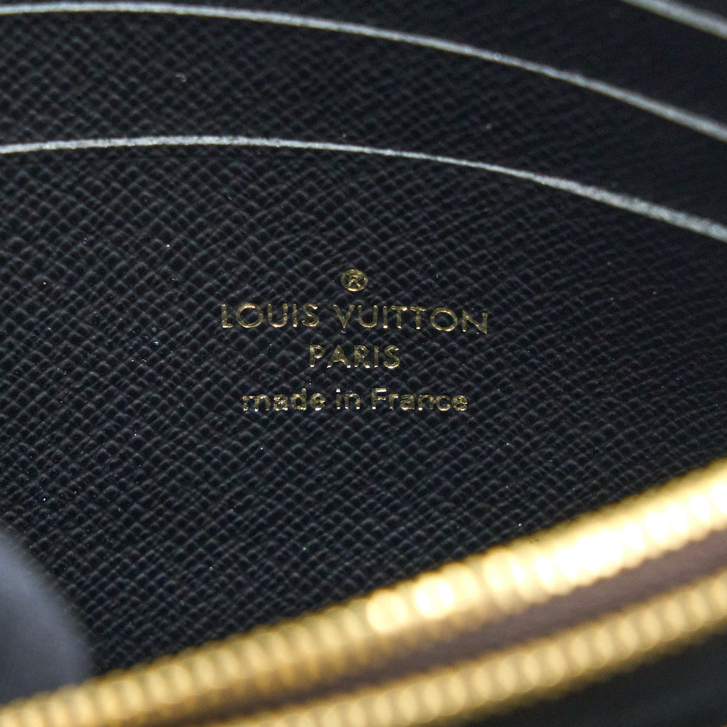 LOUIS VUITTON DOUBLE ZIP POCHETTE MONOGRAM CANVAS GHW (NEW VERSION)