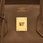 HERMES BIRKIN 35 TOGO BROWN GHW