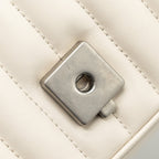 GUCCI MINI MARMONT CALFSKIN LEATHER CREAM SHW