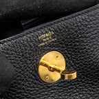 Hermes Lindy 26 Clemence Black GHW