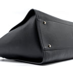 CHANEL DEAUVILLE STUDDED TOTE BAG CAVIAR BLACK SHW