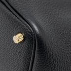 Hermes Picotin 18 Lock Bag Clemence Black GHW
