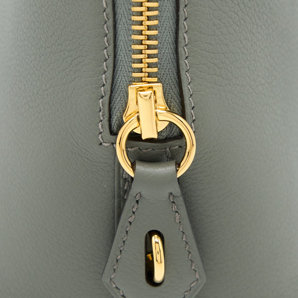 Hermes Bolide 25 Evercolor 0L Gris Meyer GHW